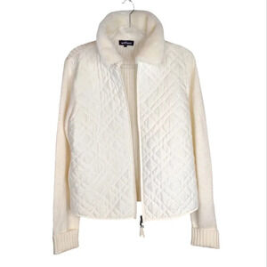 Effort Women's Quilted Cream Vest
